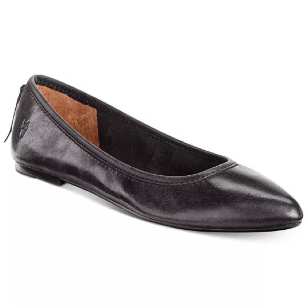 Fyre Regina Size 8 leather flats EUC